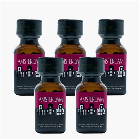 Amsterdam Poppers 24 Ml 5 Pack Poppers Sale Buy Poppers Online