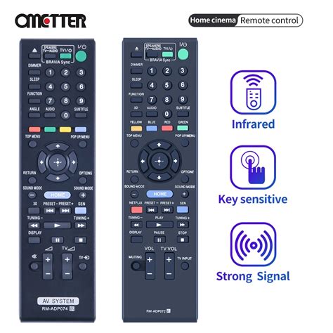 Sony Av System Remote Control Sony Rm-adp090 Bdv-e4100 New, 50% OFF