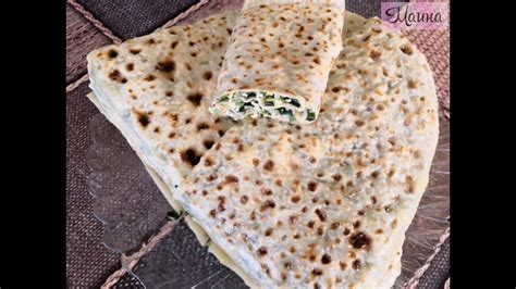 Дагестанская кухня. Чуду с зелёным луком и творогом, невероятно вкусно ...