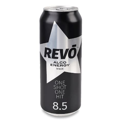 Напій енергетичний Revo Black слабоалкогольний з/б 500мл – онлайн ...