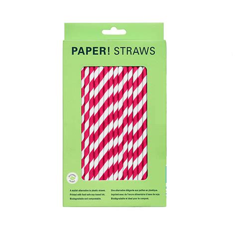 Disposable Wrapping Paper Straw Ecological For Party Wedding Bar