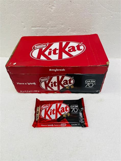 NESTLE Rectangular Kitkat Dark Chocolate 41 5g 24pc Mrp 120 At Rs 2016