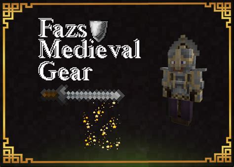 Faz's Medieval Gear Mod 1.16.5 Minecraft Mod