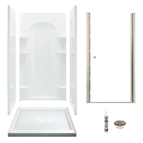 Sterling STERLING 42-INX34-IN BN SHOWR KIT in the Shower Stalls ...