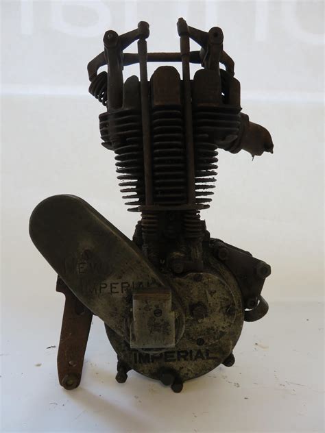 Bonhams Cars A Believed Vintage Single Cylinder Ohv New Imperial Engine
