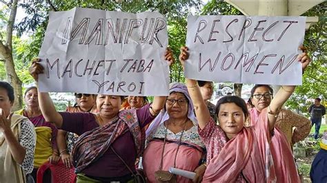 Manipur Centre To Refer Women Paraded Naked Video Case To Cbi Viral