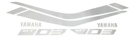 Kit Adesivo Yamaha Mt Branco Refletivo Parcelamento Sem