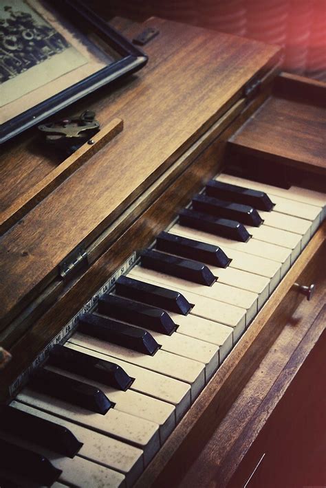 Retro Piano By Benjfavrat Redbubble