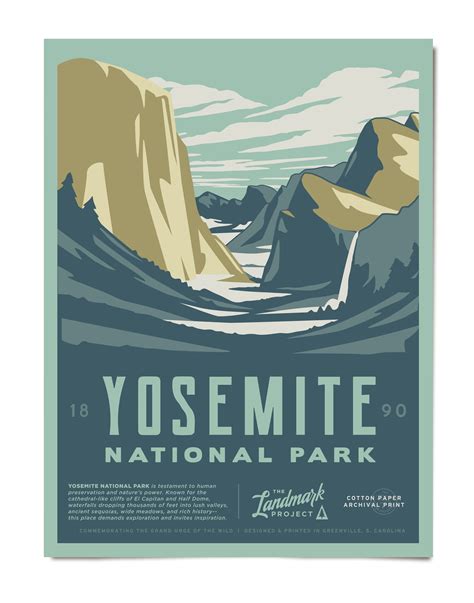 Yosemite National Parks Posters