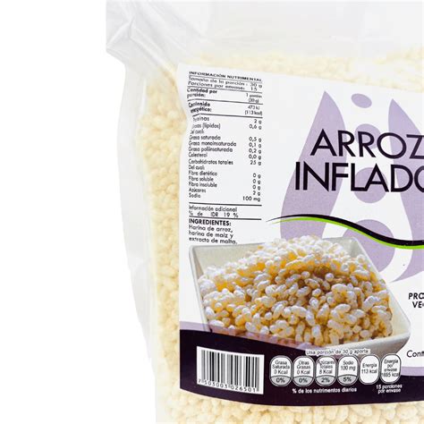 Arroz Inflado Sin Az Car Bolsa G Sanomundo