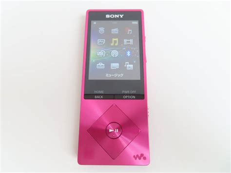 【やや傷や汚れあり】sony Walkman Aシリーズ Nw A25 16gb ボルドーピンク ジャンク Bluetooth対応 ハイレゾ