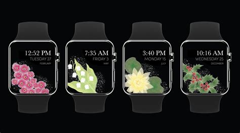 Monthly Apple Watch Face Set on Behance