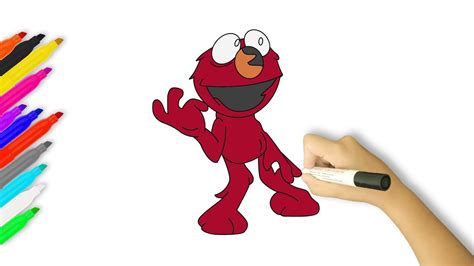 How To Draw Elmo Pibby Broken Strings Friday Night Funkin Mod YouTube