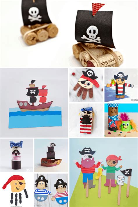 Ahoy Matey! 20 Awesome Pirate Crafts for Kids - Big Family Blessings