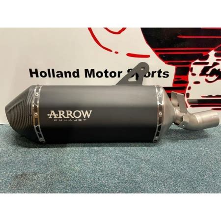 Arrow Titanium Dark Sonora Uitlaat Demper Holland Motor Sports