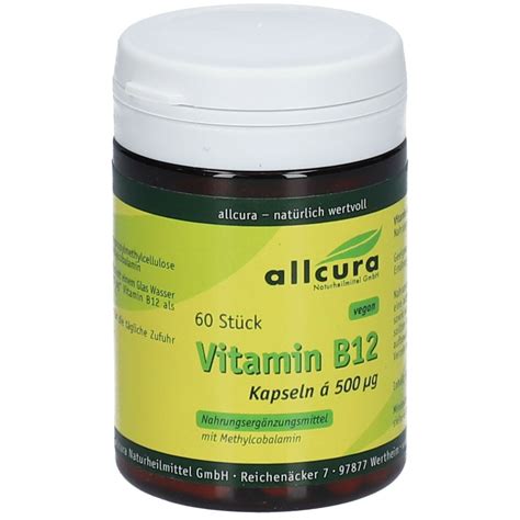 Allcura Vitamin B12 60 St Shop Apotheke