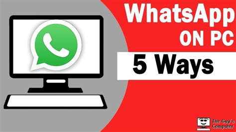 How To Use Whatsapp On Pc Windows 10 YouTube