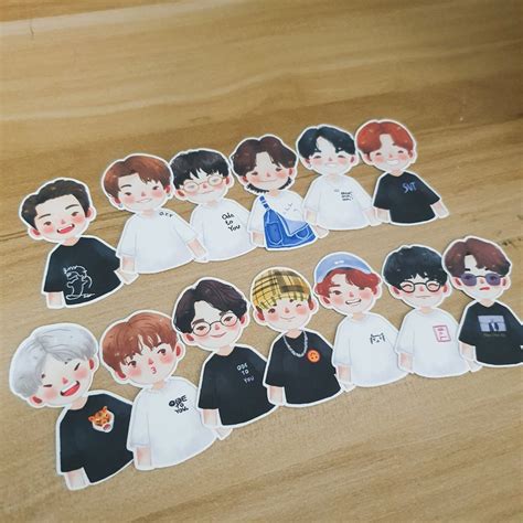 Seventeen Sticker Pack OTY Sticker Pack KPOP Sticker Pack Etsy