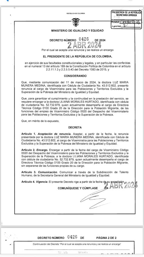 Colapso En El Ministerio De La Igualdad Dos Fichas Clave De La Cartera Renunciaron A Sus Cargos