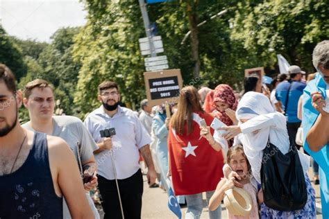 Uyghur human rights activists protest – Stock Editorial Photo © ifeelstock #77748848