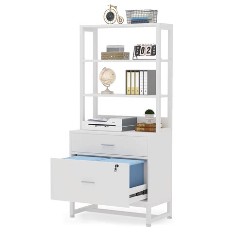 Lockable Vertical File Cabinet Printer Stand With 2 Ubuy India