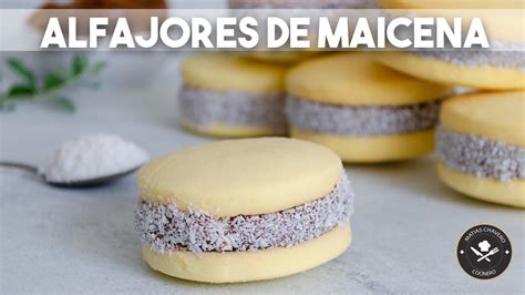 ALFAJORES DE MAICENA LA MEJOR RECETA MATIAS CHAVERO YouTube