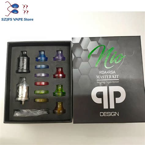 Qp Design Atomiseur Nio Rda Rsa Master Kittop Flux D Air R Glable