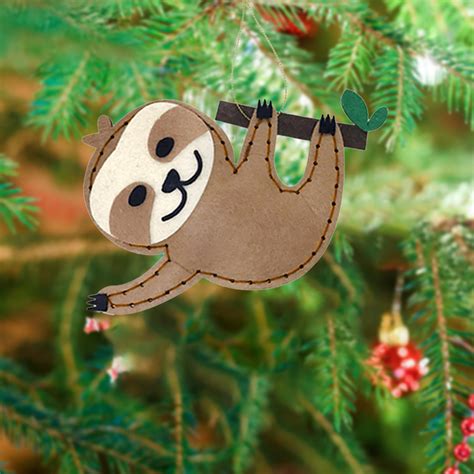 Sloth Combination Pendant Branch Hanging Upside Down Sloth Wall Hanging ...