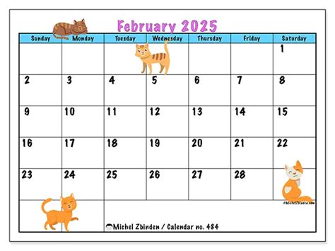 Calendar February Cats No Michel Zbinden Sudan