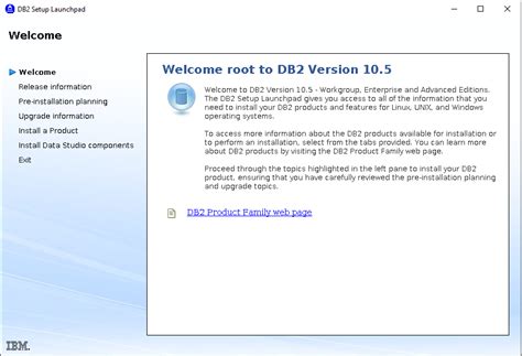 Install Db2 V105 Using Gui Bright Dba