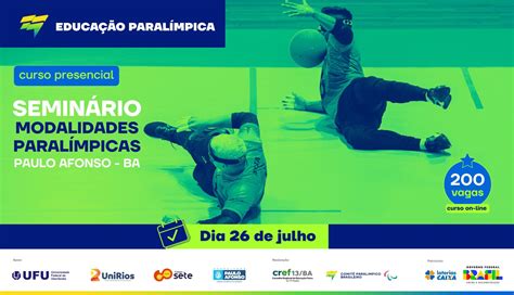 Cpb Realiza Semin Rio Gratuito Sobre Goalball Atletismo E Bocha