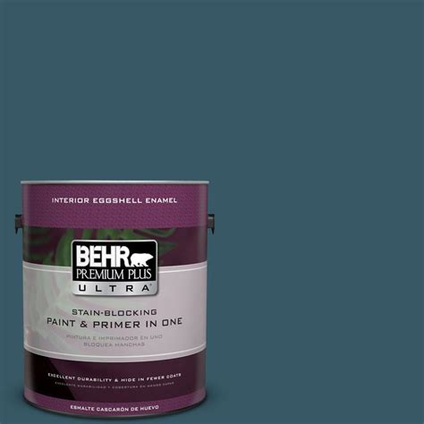 BEHR Premium Plus Ultra 1 Gal S460 7 Deep Breath Eggshell Enamel