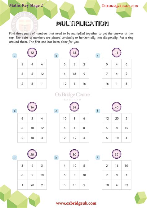 ️key Stage 2 Maths Worksheets Free Download