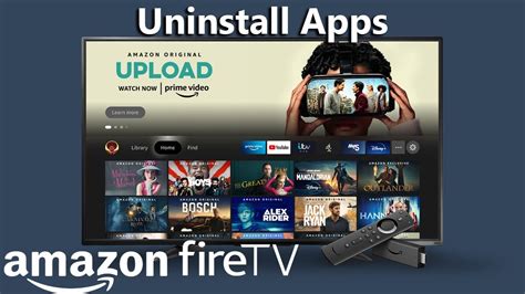 How To Uninstall Apps From Amazon Fire TV YouTube