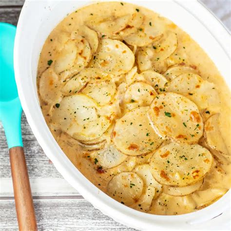 Easy Instant Pot Au Gratin Potatoes Cheesy Comfort Food Recipe