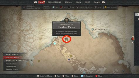 Diablo Howling Warren Dungeon Location Boss Rewards More Ginx Tv