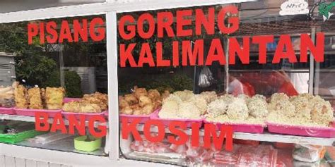 Daftar Harga Menu Delivery Pisang Goreng Kalimantan Bang Kosim Sunter