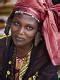 'Gao, A Songhay Woman at Gao Market with an Elaborate Coiffure Typical of Her Tribe, Mali ...