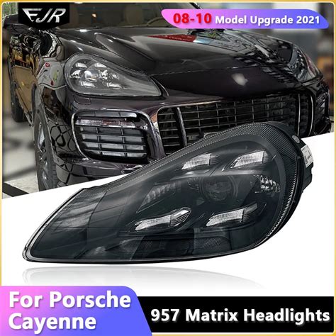 Faros Delanteros LED Para Porsche Cayenne 08 10 21 Luces De Estilo