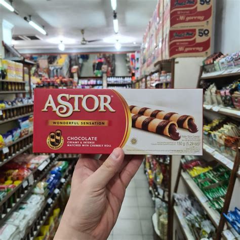 Jual ASTOR WAFER STICK CHOCOLATE 150 G Shopee Indonesia