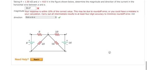 Solved Taking R K And V In The Figure Shown Chegg