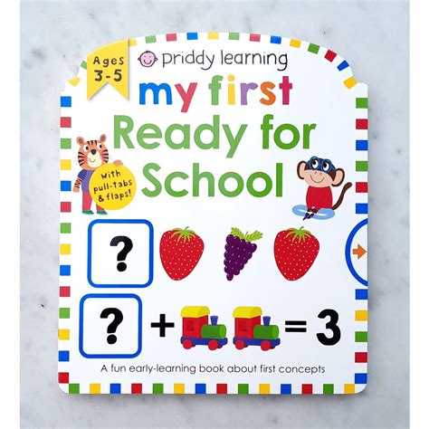 Jual Priddy Learning My First Ready For School Ages 3 5 Activity