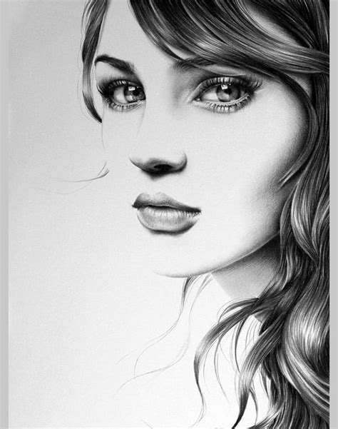 Fine Art Portraits Pencil Portrait Fine Art Drawing