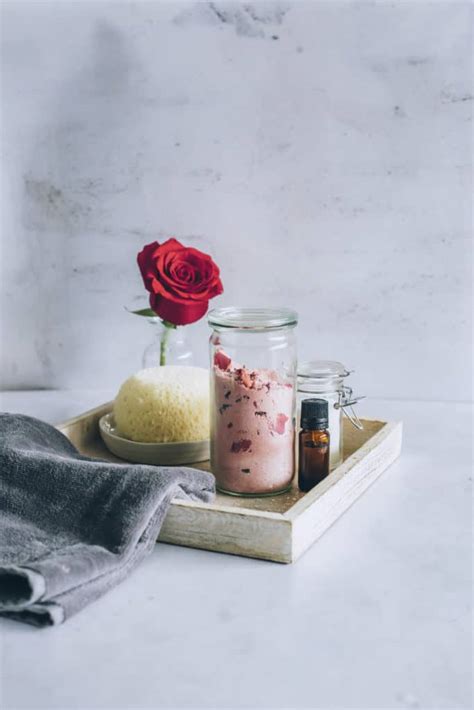 Homemade Rose Milk Bath Hello Glow