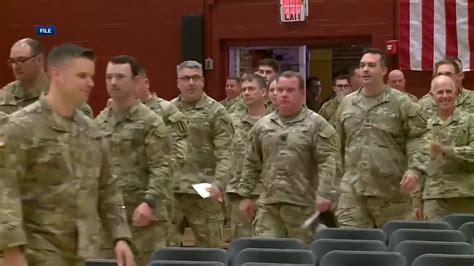 Mass National Guard Members Deployed To Help Migrant Families At Emergency Shelters