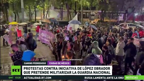 Protestas En México Contra La Iniciativa De López Obrador Que Pretende