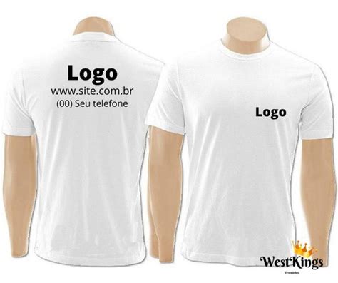 Camiseta Personalizada Empresa Sua Logo Elo