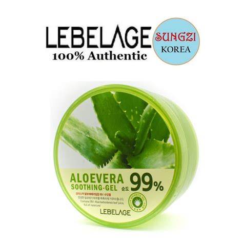 LEBELAGE Moisture Aloe Soothing Gel 99 300ml Korean Cosmetics Lazada PH