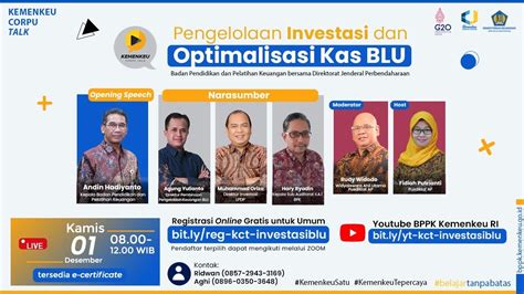 Kemenkeu Corpu Talk Ep Pengelolaan Investasi Dan Optimalisasi Kas