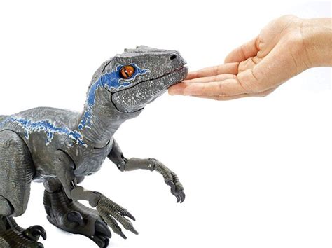 Mattel Announce Incredible Jurassic World Interactive And Trainable Velociraptor Blue